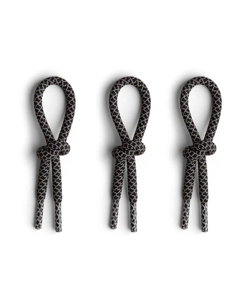 Smarta och funktionella reflexsnöre Herbertine svart 3-pack