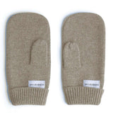 Beige reflexvantar dam & herr framsida