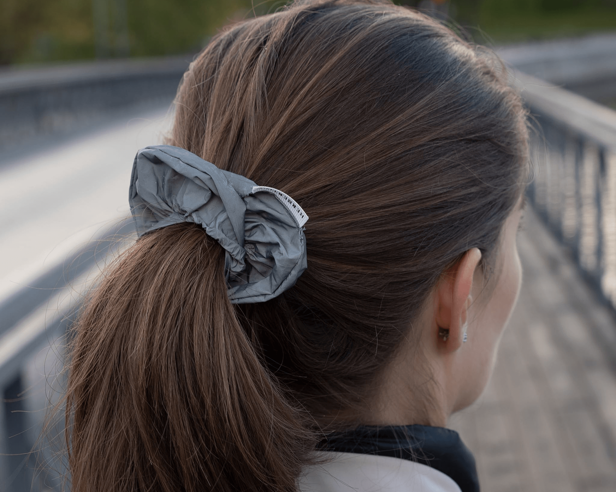 Herbertine reflex scrunchie hårtofs