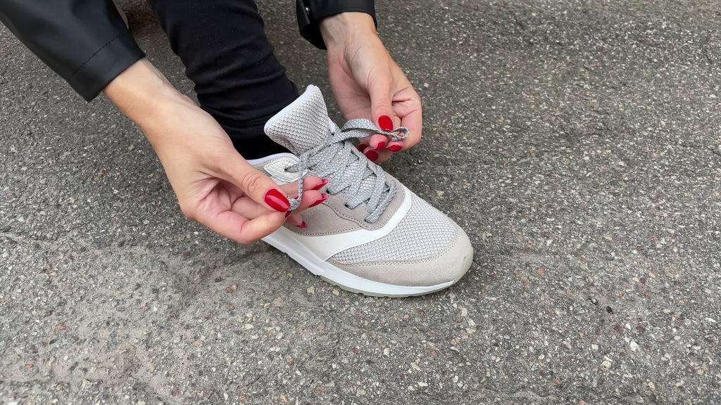 Reflective Shoelaces Gray