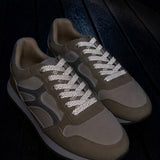 Reflective shoelaces White